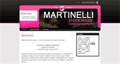 Desktop Screenshot of martinellisrl.it