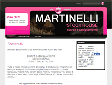 Tablet Screenshot of martinellisrl.it